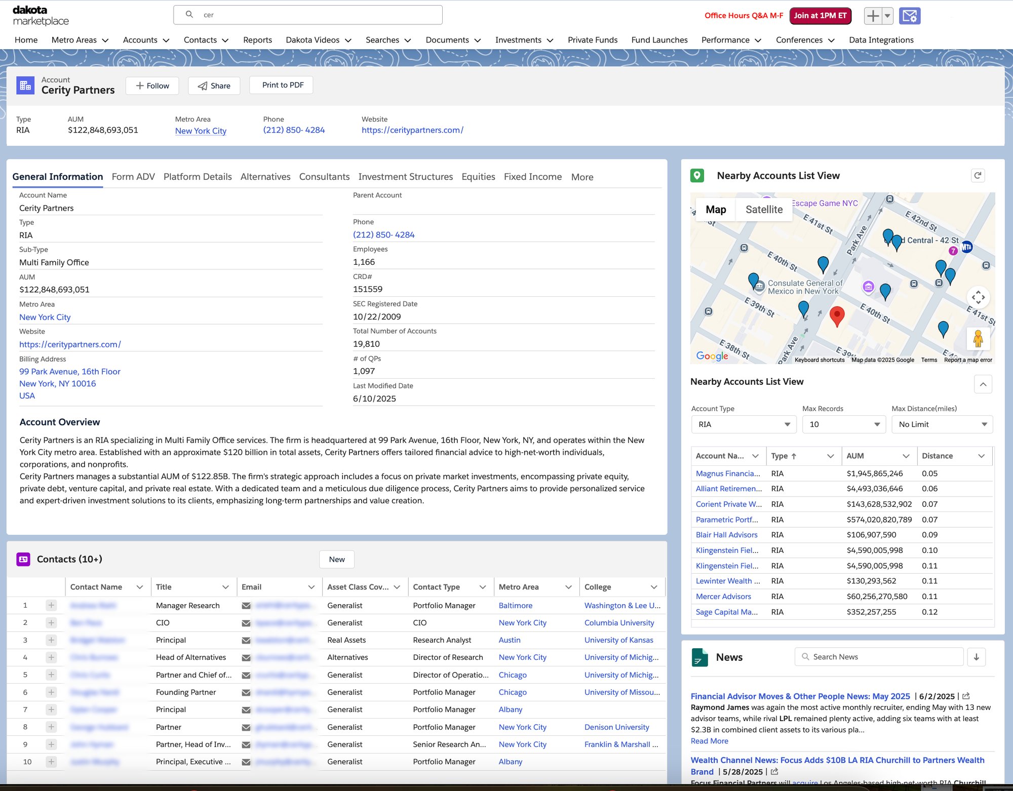 Verified Contact Info